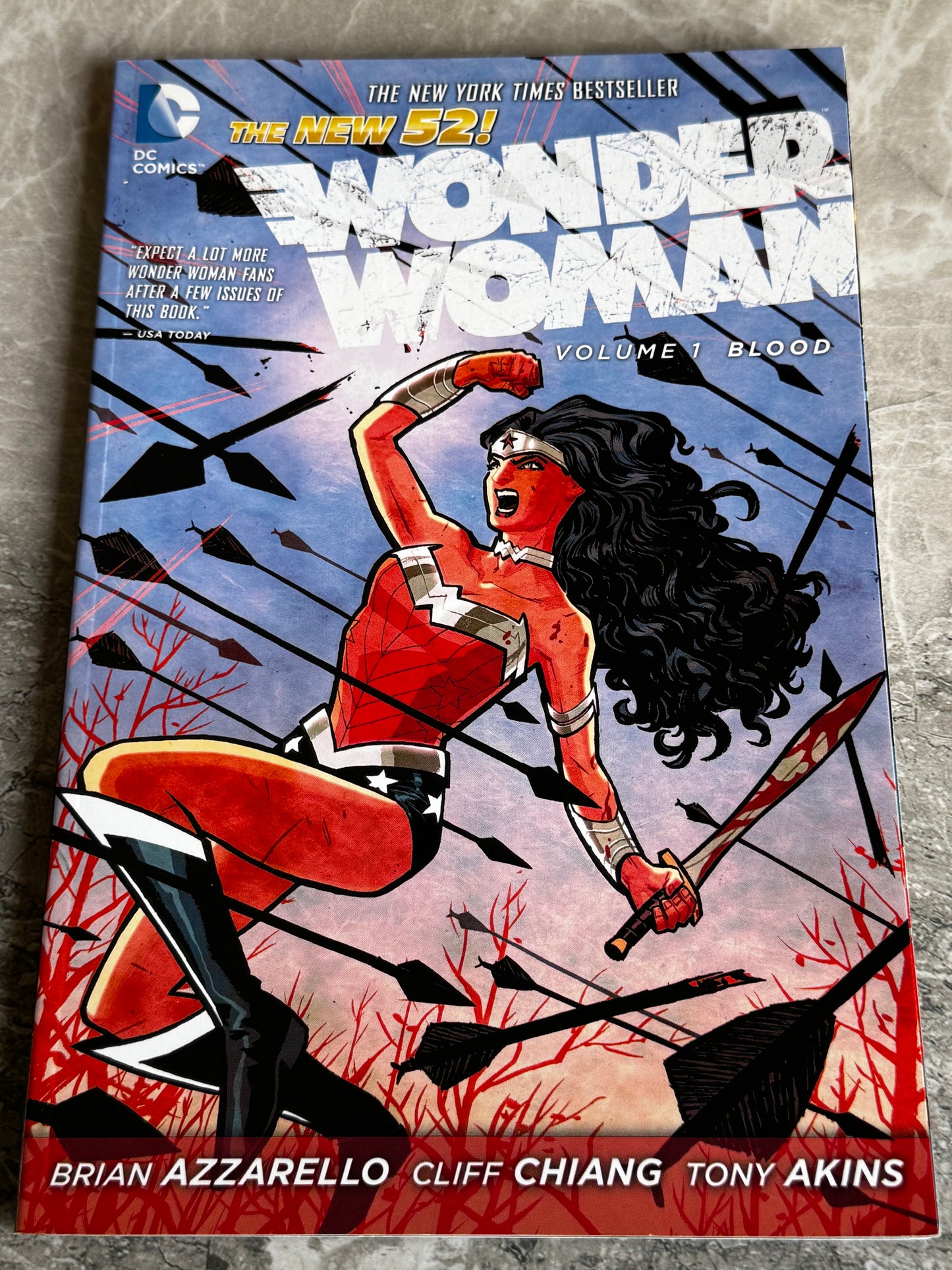 2013 - DC Comics - Wonder Woman, Vol. 4 TP #1 - Blood - M - ENG 1