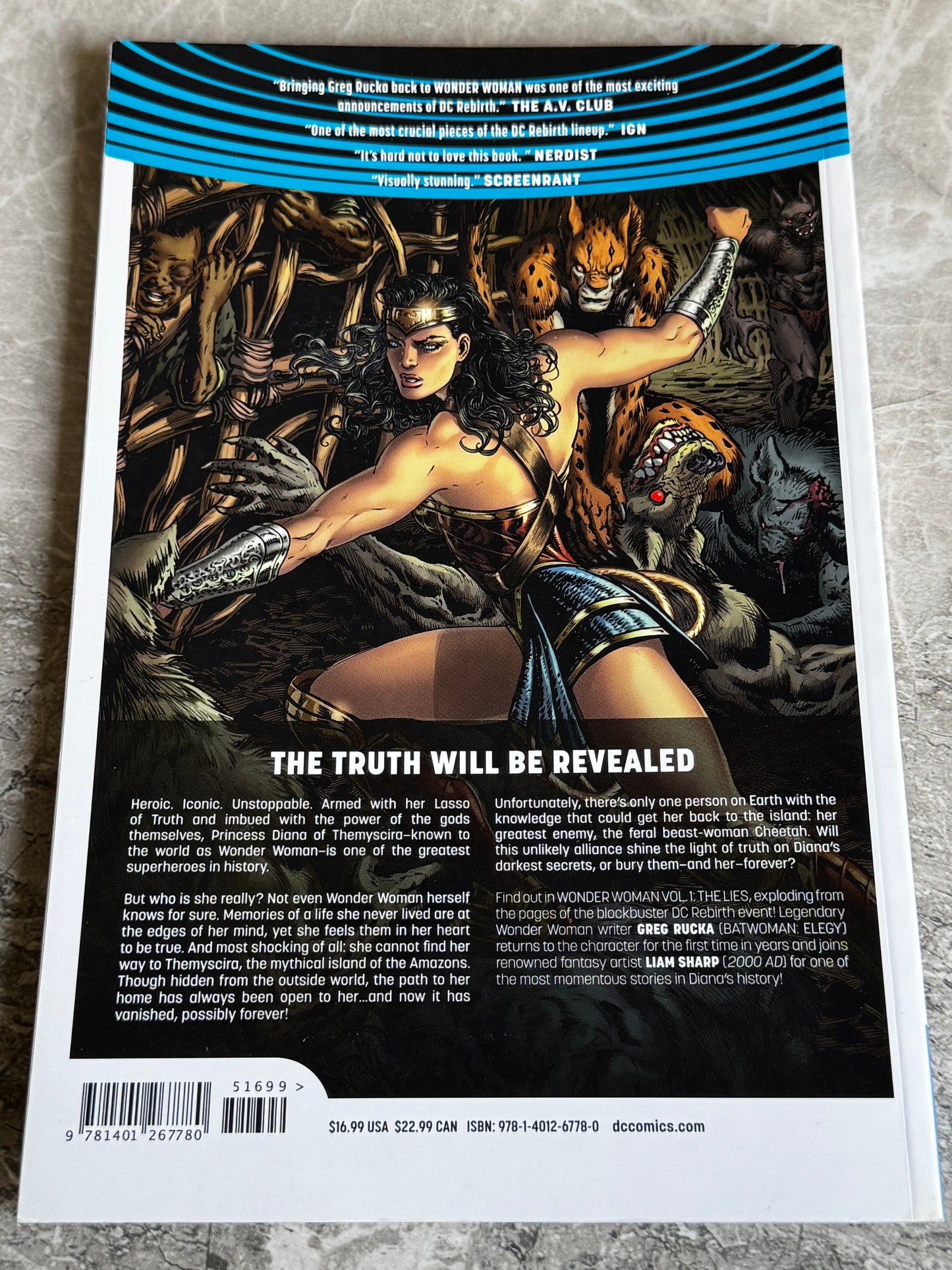 2017 - DC Comics - Wonder Woman TP #1 - The Lies - M - ENG 2