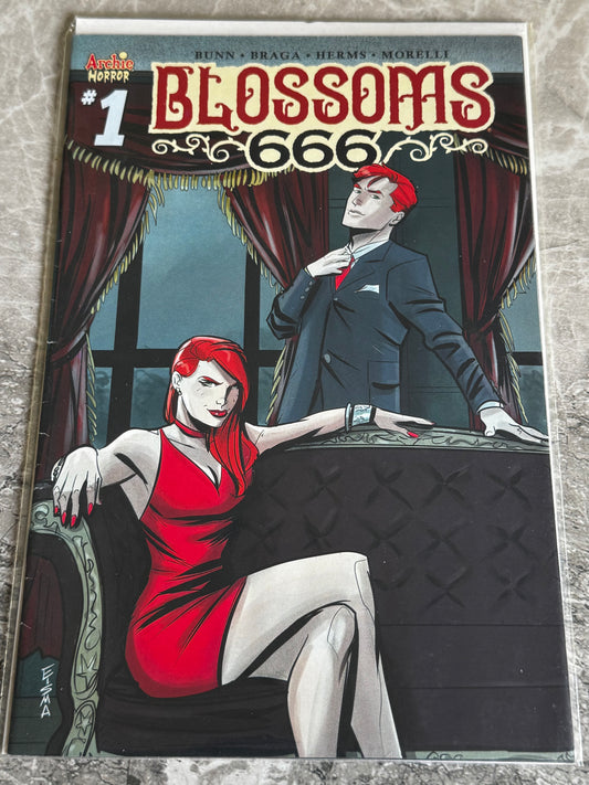 2019 - Archie Comic Publications - Blossoms 666 #1 Var. B - M - ENG 1