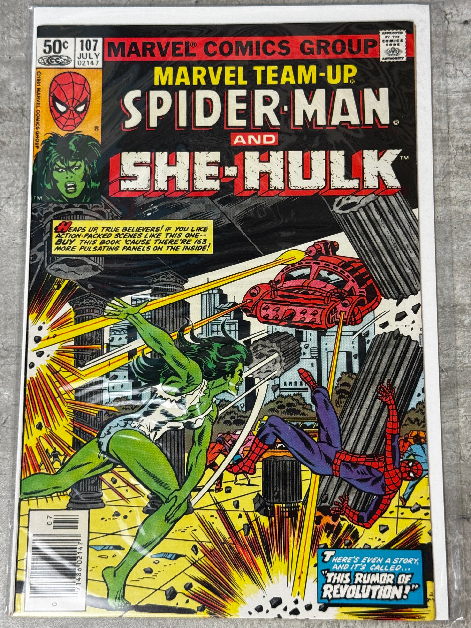 1981 - Marvel Team-Up, Vol. 1 #107 Var. B - VF/NM - ENG 1