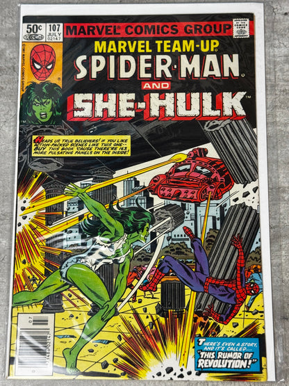 1981 - Marvel Team-Up, Vol. 1 #107 Var. B - VF/NM - ENG 1