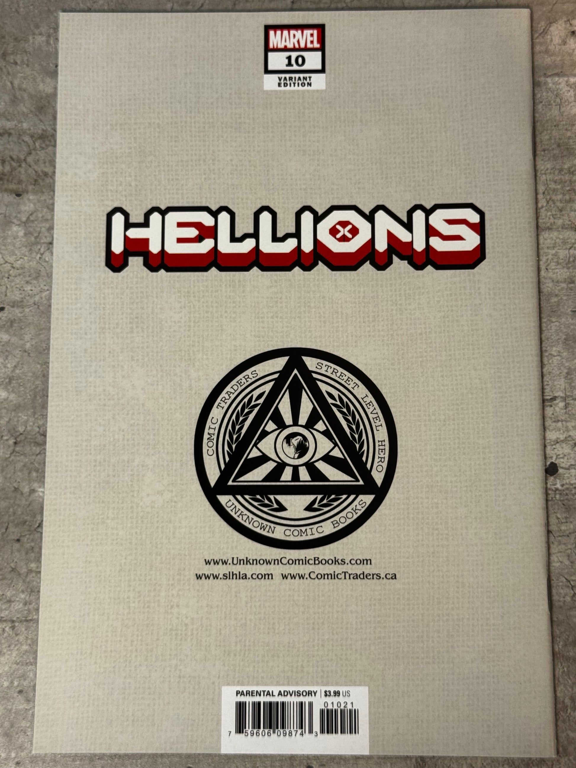2021 - Hellions #10 Var. B - Part II: Hitbox - NM/M - ENG 2