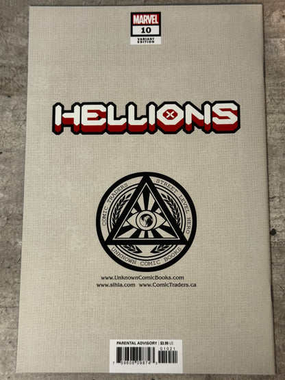 2021 - Hellions #10 Var. B - Part II: Hitbox - NM/M - ENG 2
