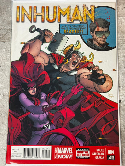 2014 - Inhuman #4 Var. A - Part 4: A Thunder God in Attilan - NM/M - ENG 1