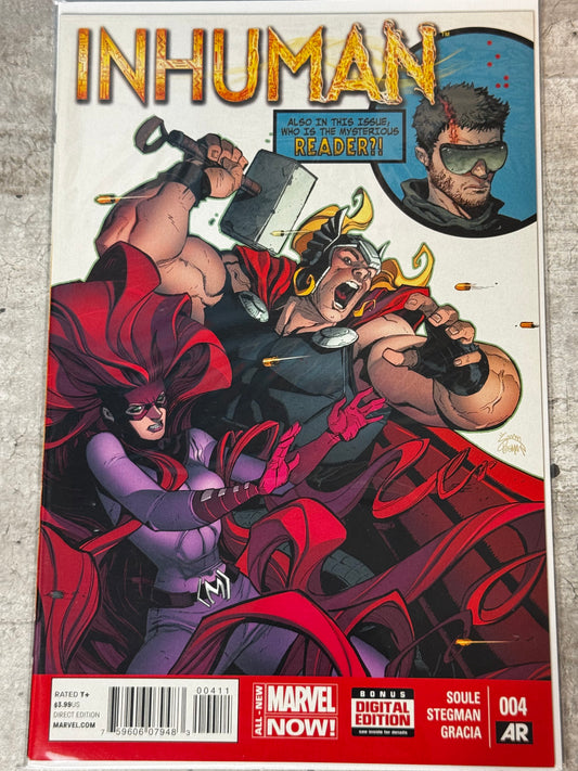 2014 - Inhuman #4 Var. A - Part 4: A Thunder God in Attilan - NM/M - ENG 1