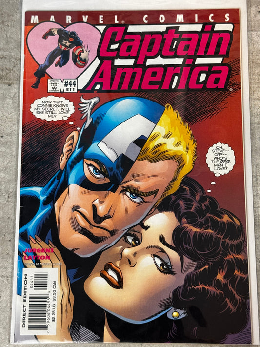2001 - Captain America, Vol. 3 #44 Var. A - Conclusions - NM+ - ENG 1