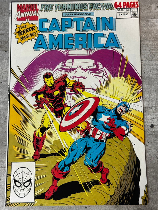 1990 - Captain America, Vol. 1 Annual #9 Var. A - VF/NM - ENG 1