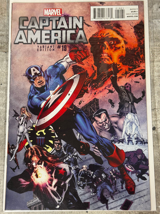 2012 - Captain America, Vol. 6 #19 Var. B - NM/M - ENG 1