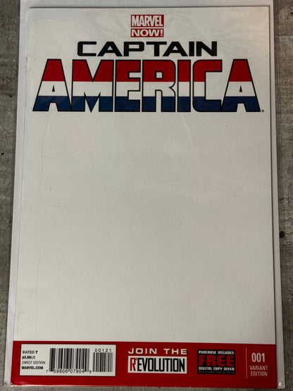 2012 - Captain America, Vol. 7 #1 Var. B - Chapter One - NM/M - ENG 1