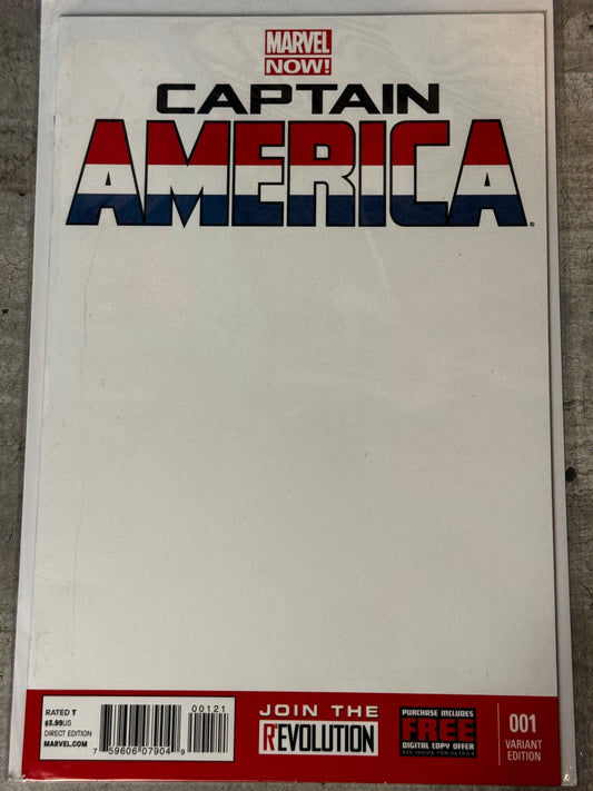2012 - Captain America, Vol. 7 #1 Var. B - Chapter One - NM/M - ENG 1