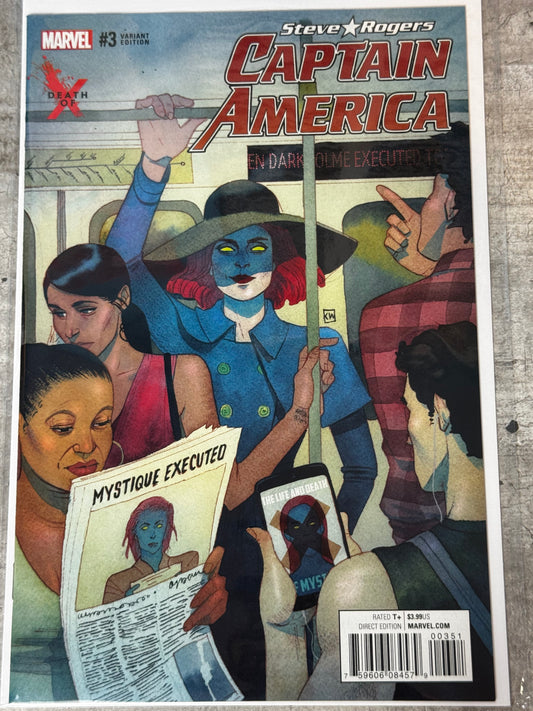 2016 - Captain America: Steve Rogers #3 Var. E - NM/M - ENG 1