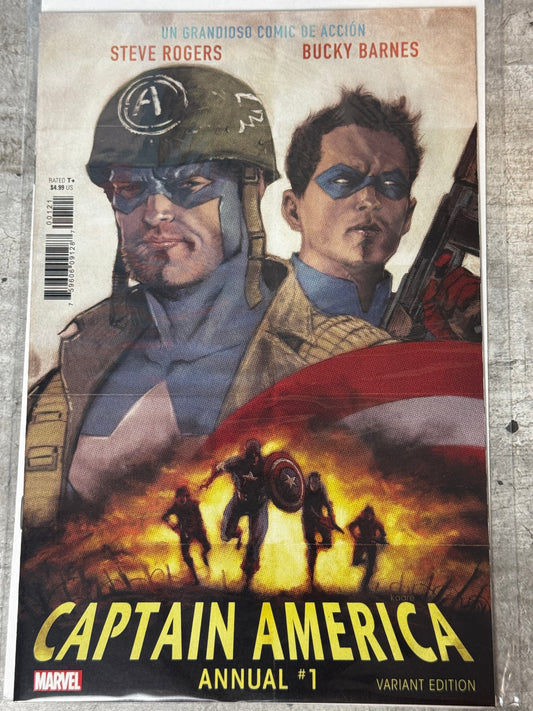 2018 - Captain America Annual 2018 #1 Var. B - Ziegenfarm - NM/M - ENG 1