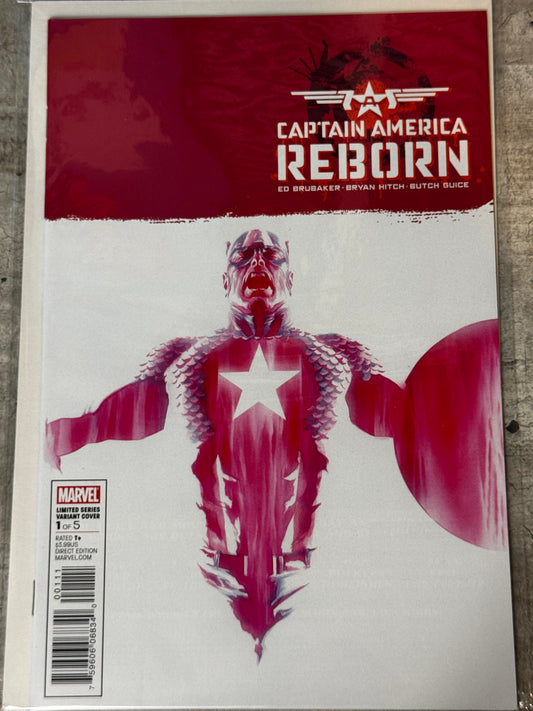 2009 - Captain America: Reborn #1 Var. B - M - ENG 1