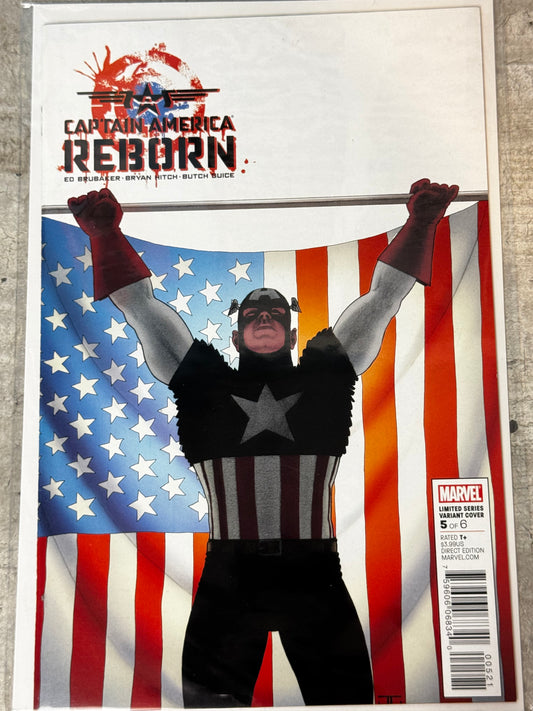 2009 - Captain America: Reborn #5 Var. B - Captain America: Reborn - M - ENG 1