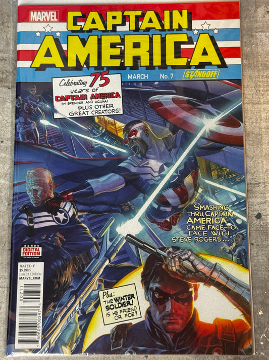 2016 - Captain America: Sam Wilson #7 Var. A - NM/M - ENG 1