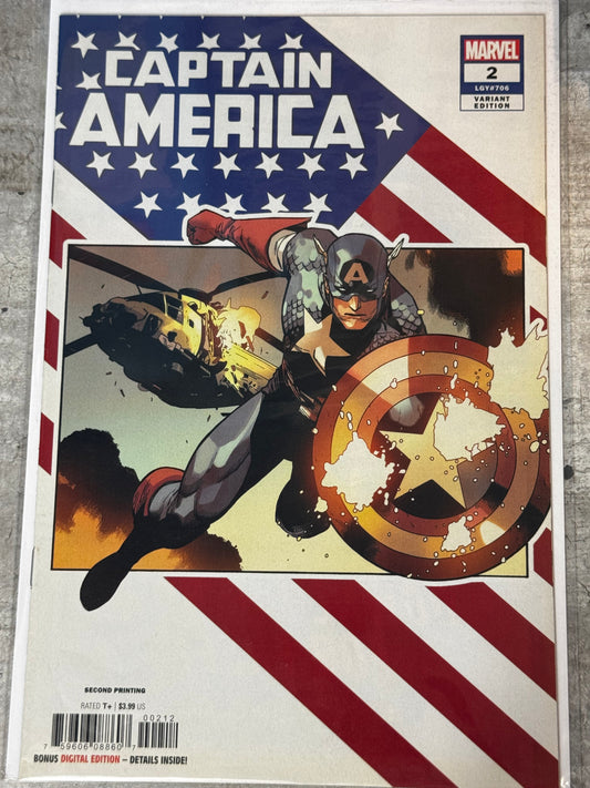 2018 - Captain America, Vol. 9 #2 Var. F - Part 2 - NM/M - ENG 1