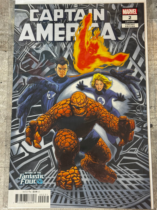 2018 - Captain America, Vol. 9 #2 Var. C - Part 2 - NM/M - ENG 1