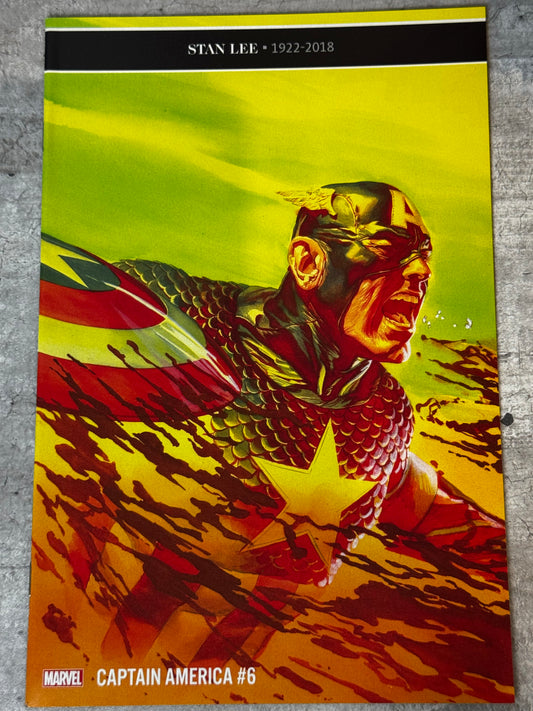 2018 - Captain America, Vol. 9 #6 Var. A - Part 6 - VF/NM - ENG 1