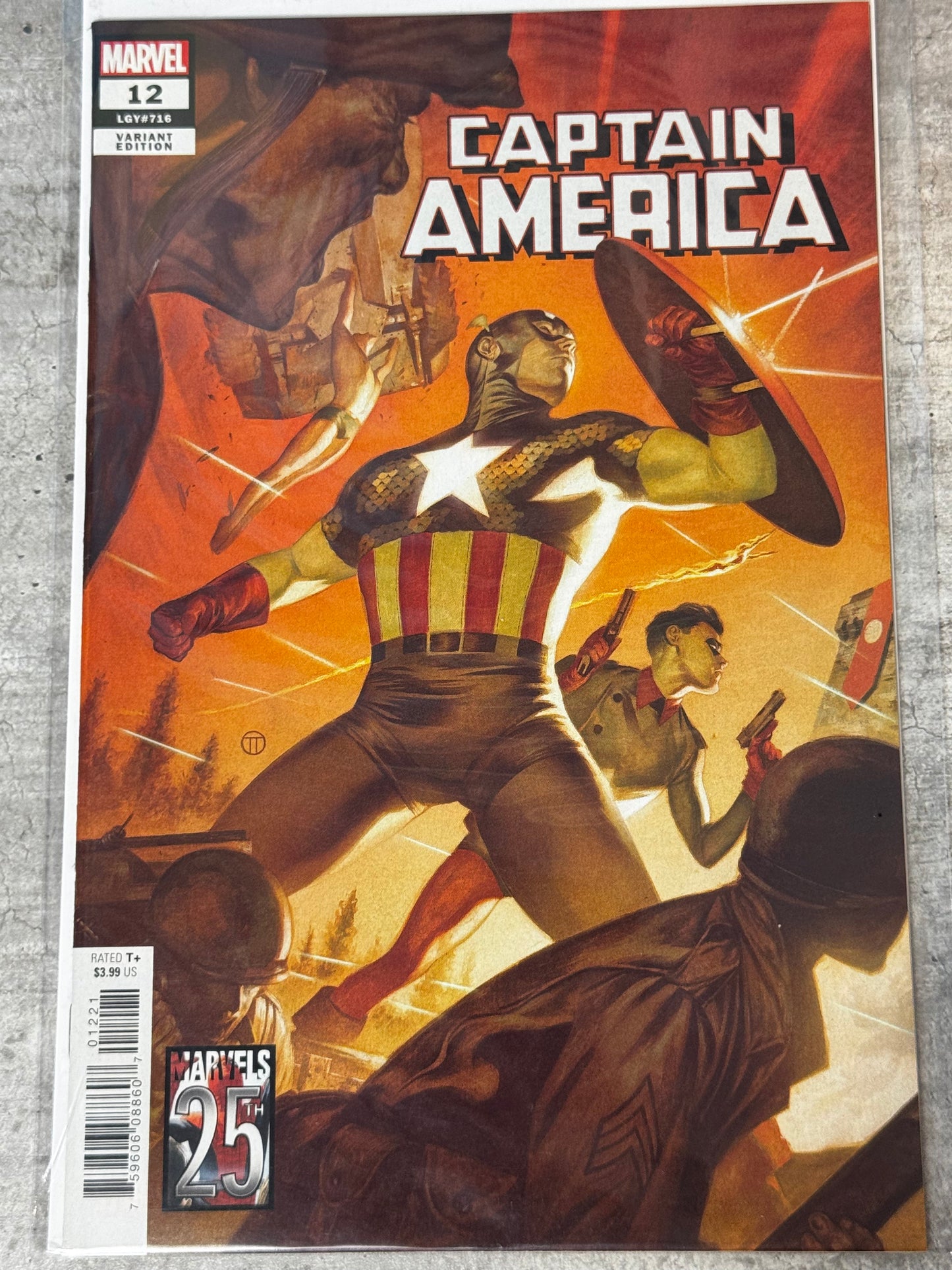 2019 - Captain America, Vol. 9 #12 Var. B - Part VI - NM/M - ENG 1