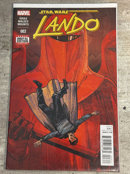 2015 - Star Wars: Lando #3 Var. A - Lando - NM+ - ENG 1