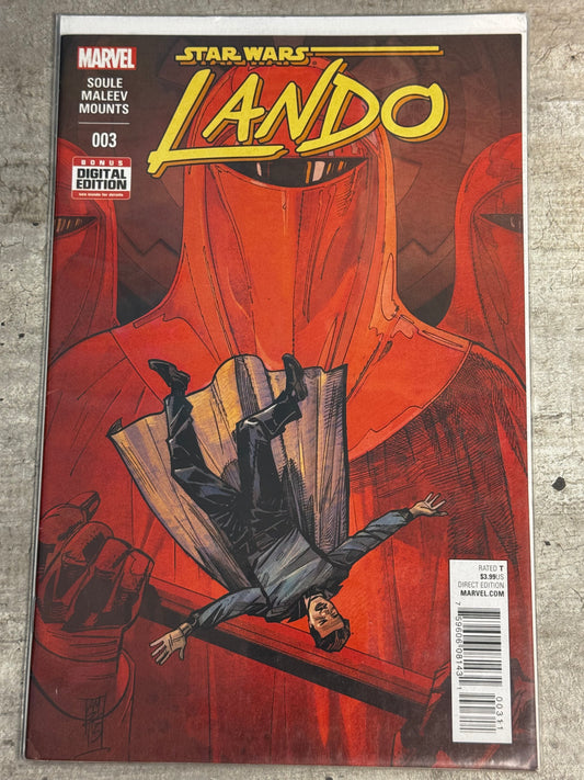 2015 - Star Wars: Lando #3 Var. A - Lando - NM+ - ENG 1