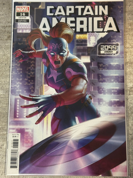 2019 - Captain America, Vol. 9 #16 Var. B - Part IV - NM/M - ENG 1