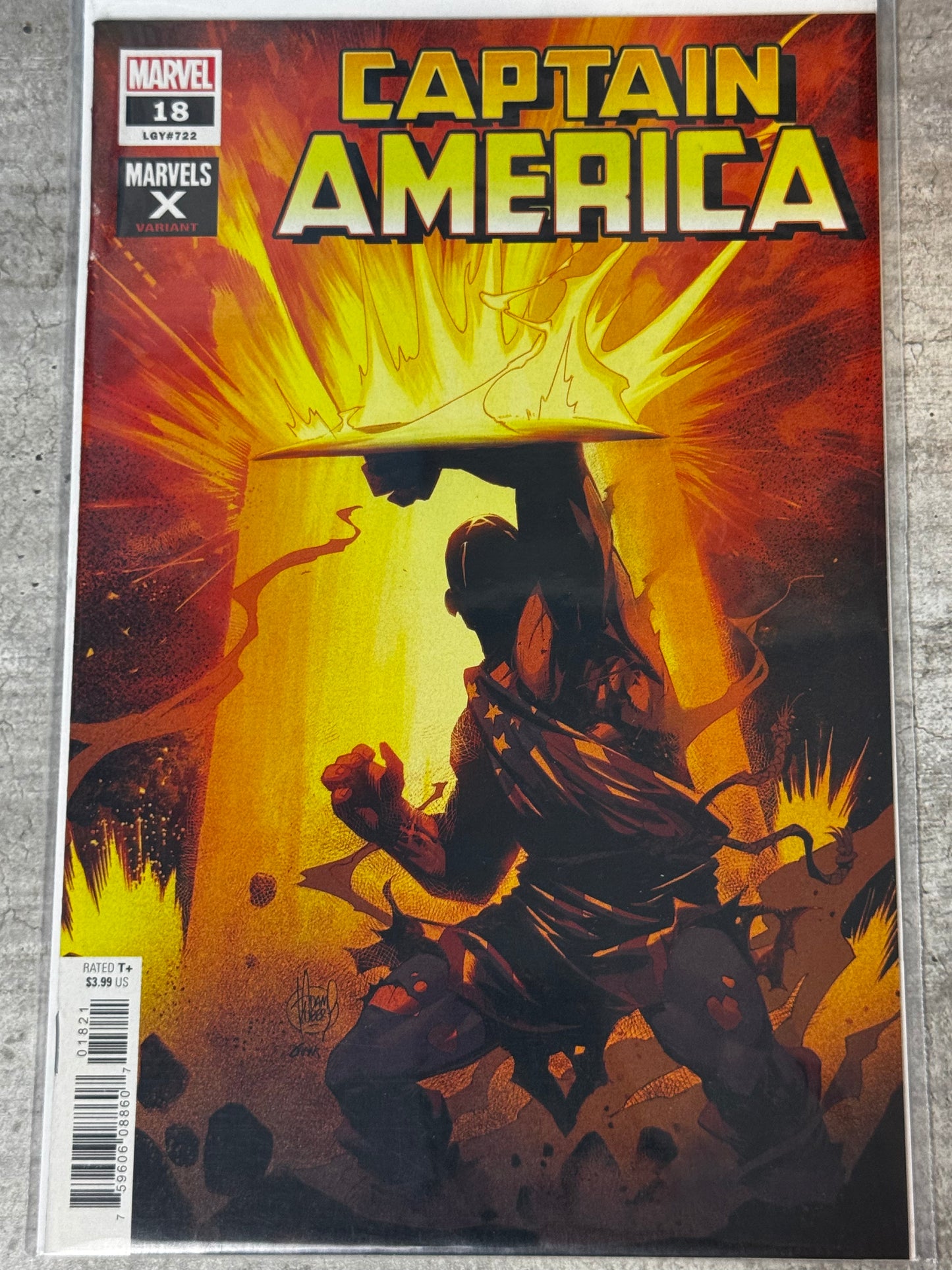 2020 - Captain America, Vol. 9 #18 Var. B - Part V - NM/M - ENG 1