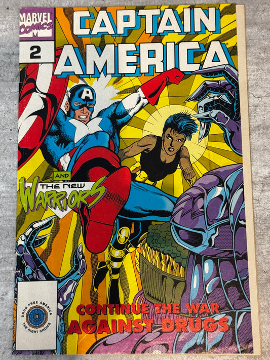 1993 - Captain America: Goes to war against Drugs #2 - Drug Lords - VF/NM - ENG 1