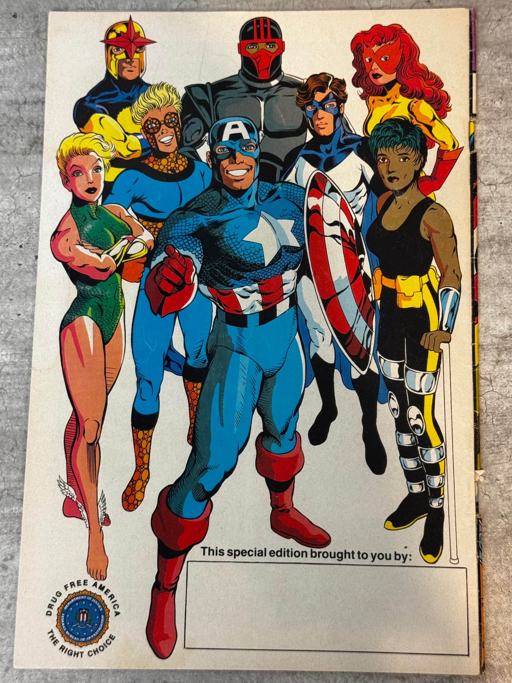1993 - Captain America: Goes to war against Drugs #2 - Drug Lords - VF/NM - ENG 2