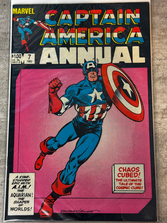 1983 - Captain America, Vol. 1 Annual #7 Var. A - VF/NM - ENG 1