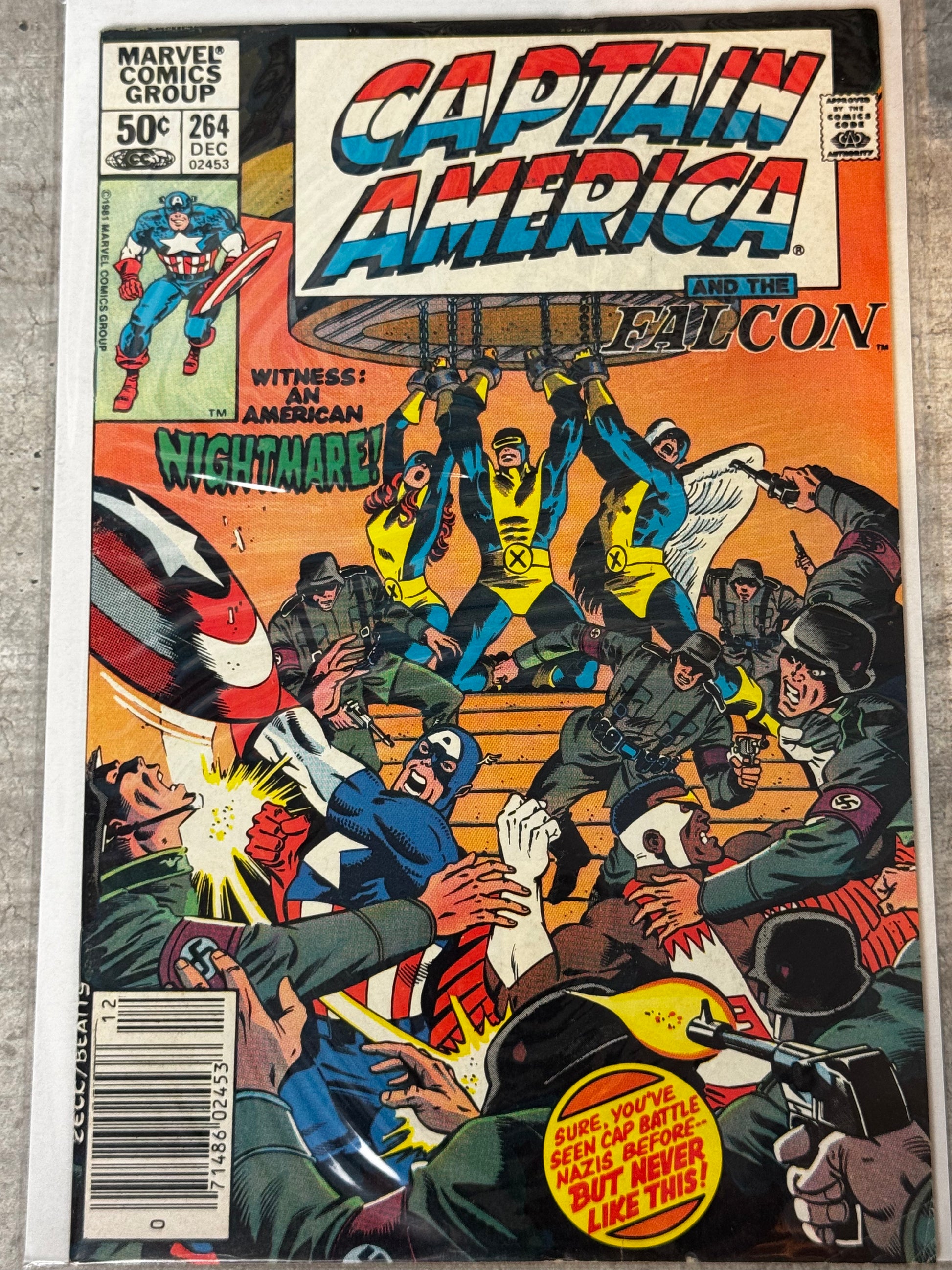 1981 - Captain America, Vol. 1 #264 Var. B - VF/NM - ENG 1