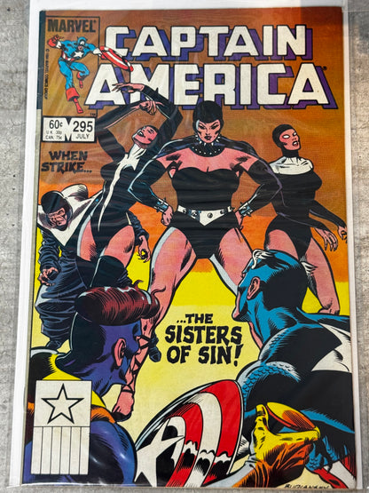 1984 - Captain America, Vol. 1 #295 Var. A - VF/NM - ENG 1