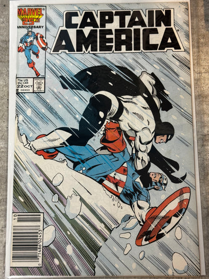 1986 - Captain America, Vol. 1 #322 Var. B - The Chasm - VF/NM - ENG 1