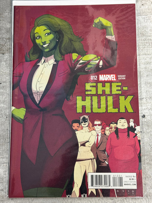 2015 - She-Hulk, Vol. 3 #12 Var. B - Final Verdict - NM/M - ENG 1