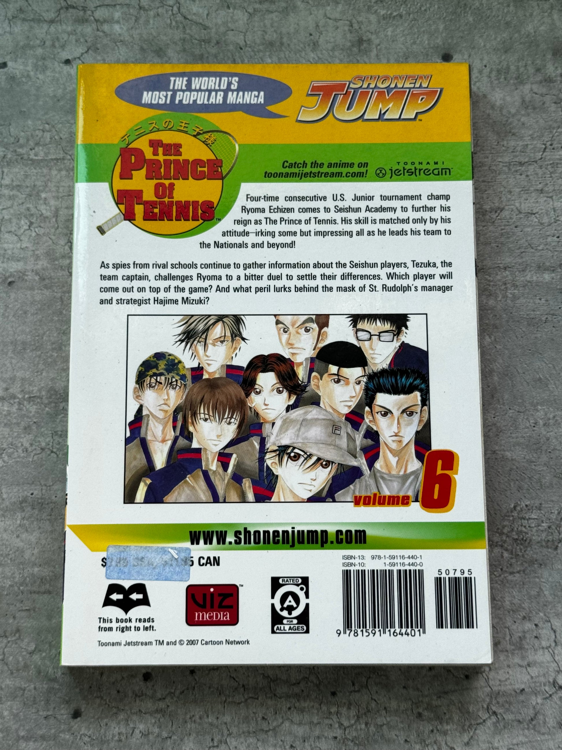 Prince of Tennis #6 - Sign of Strength - NM - ENG 2