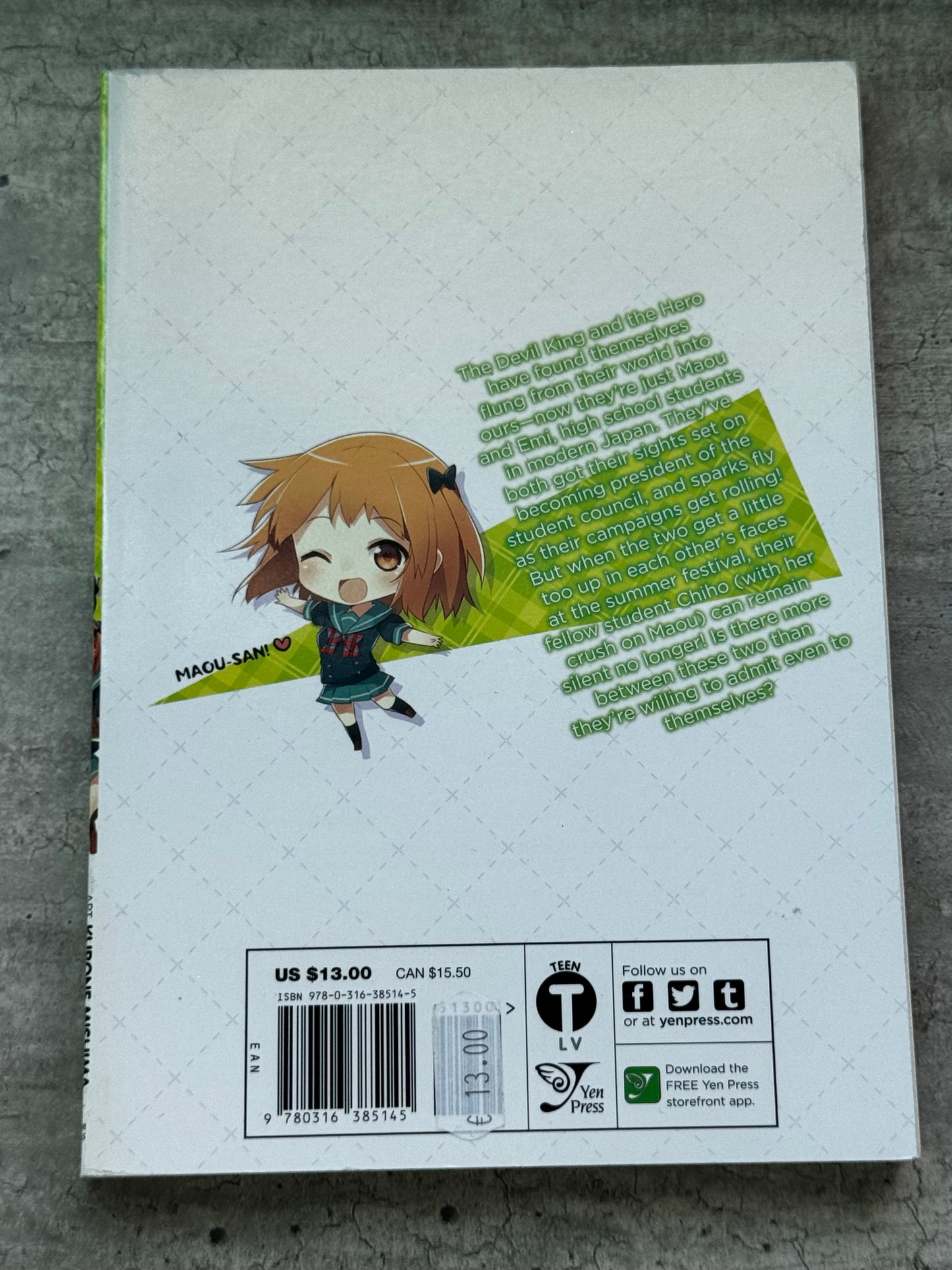 2016 - The Devil is a Part-Timer! High School! #3 - NM+ - ENG 2