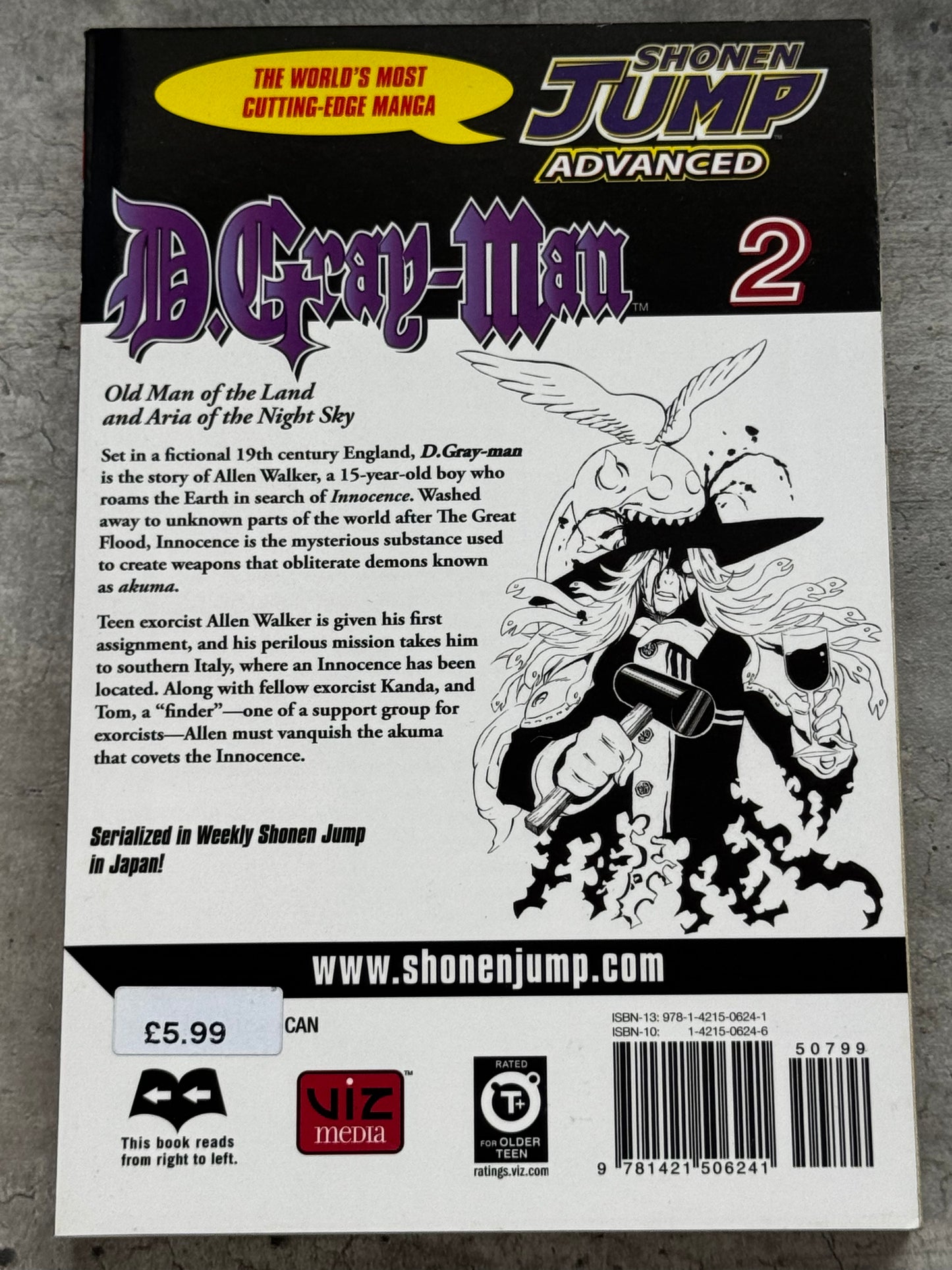 2006 - D.Gray-Man #2 - NM+ - ENG 2