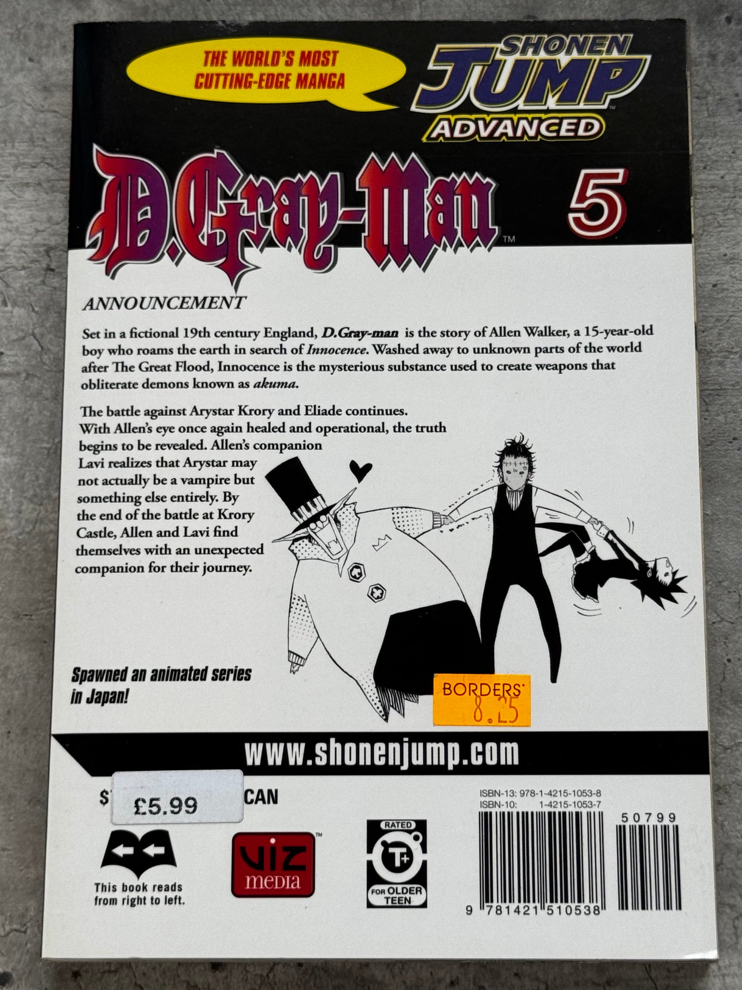 2007 - D.Gray-Man #5 - NM+ - ENG 2