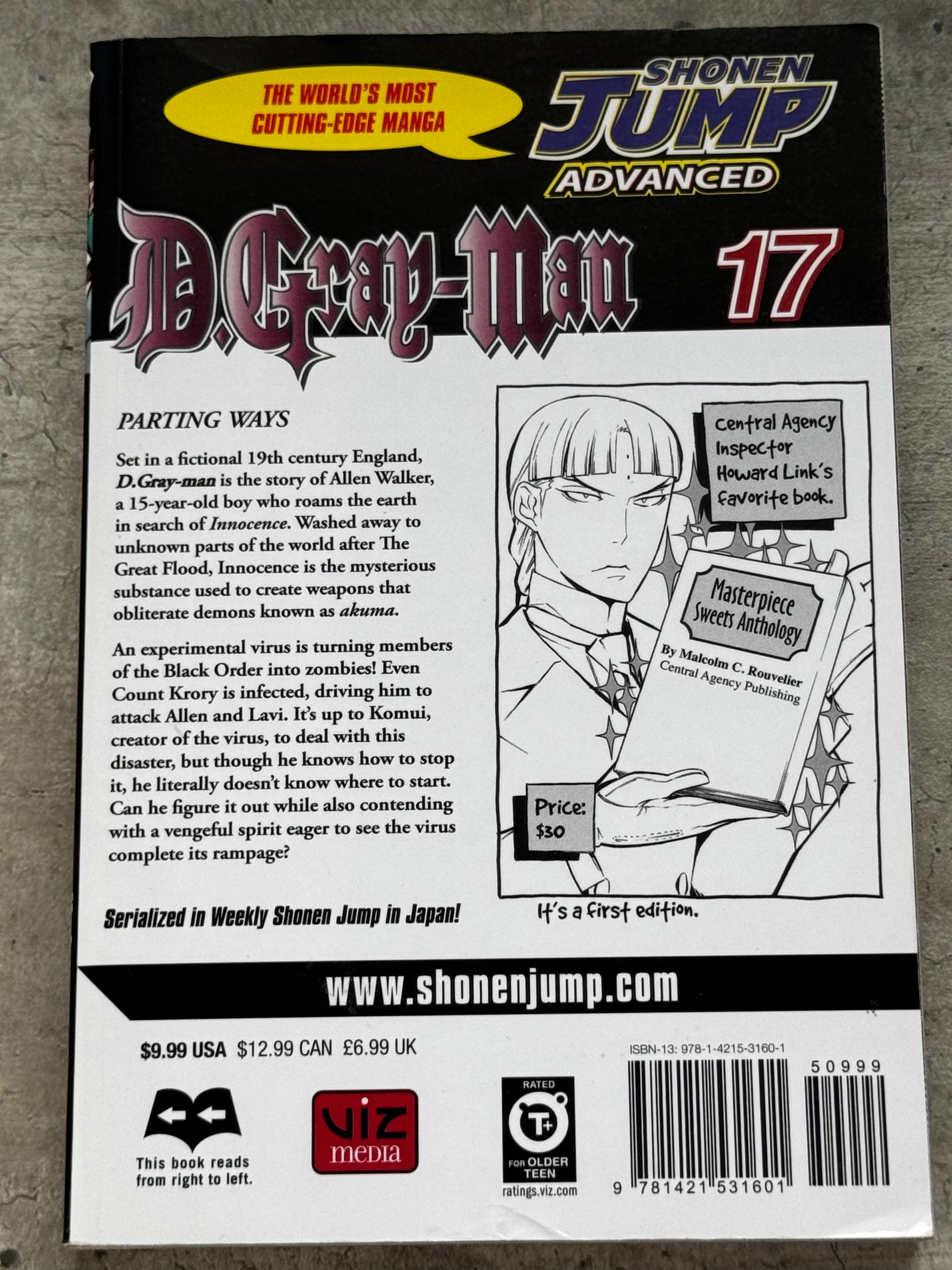 2010 - D.Gray-Man #17 Var. GN - NM+ - ENG 2