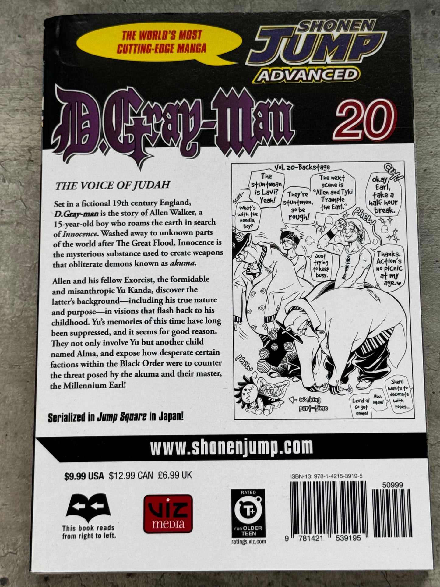 2011 - D.Gray-Man #20 - NM+ - ENG 2