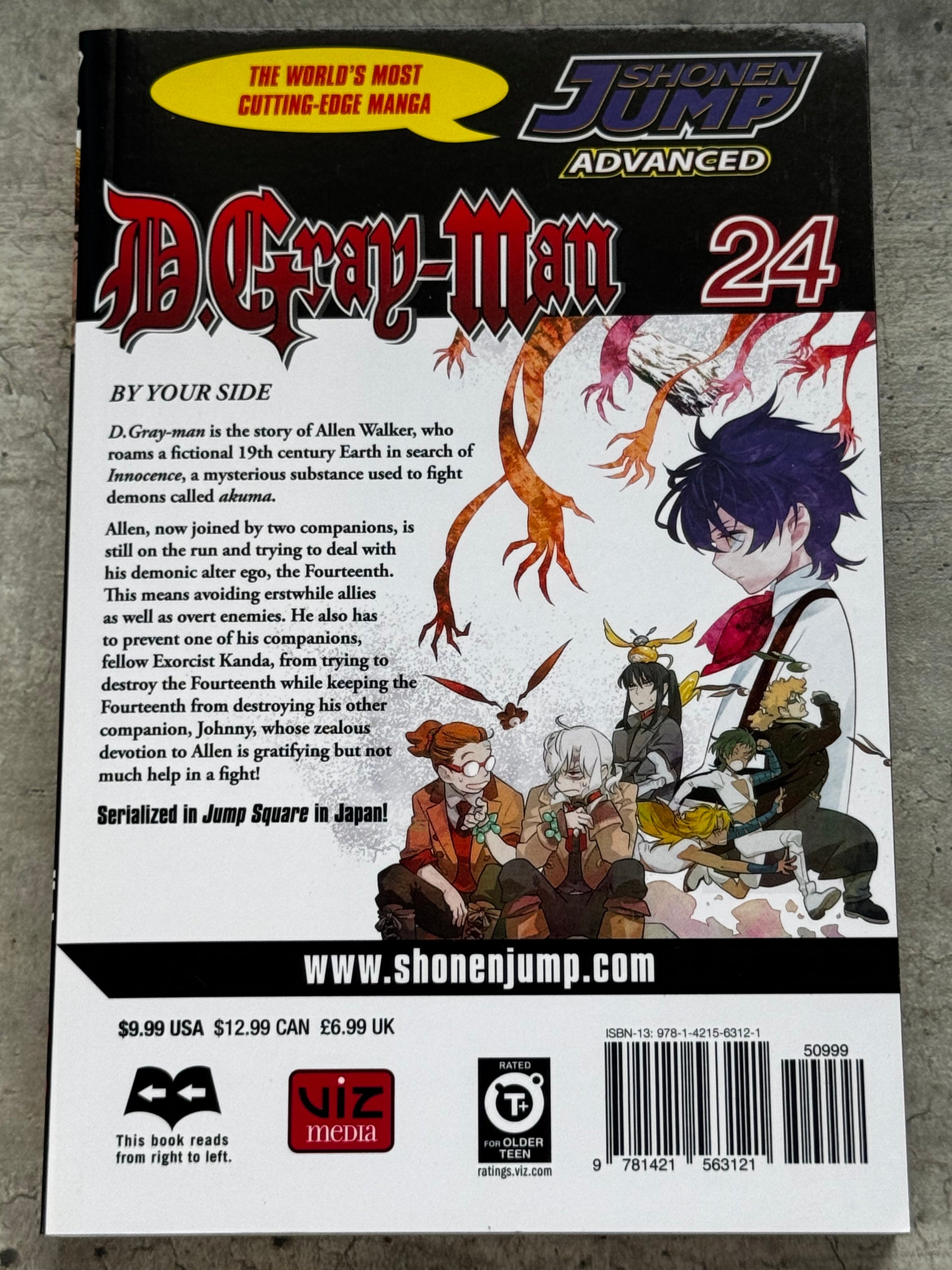 2014 - D.Gray-Man #24 - NM+ - ENG 2