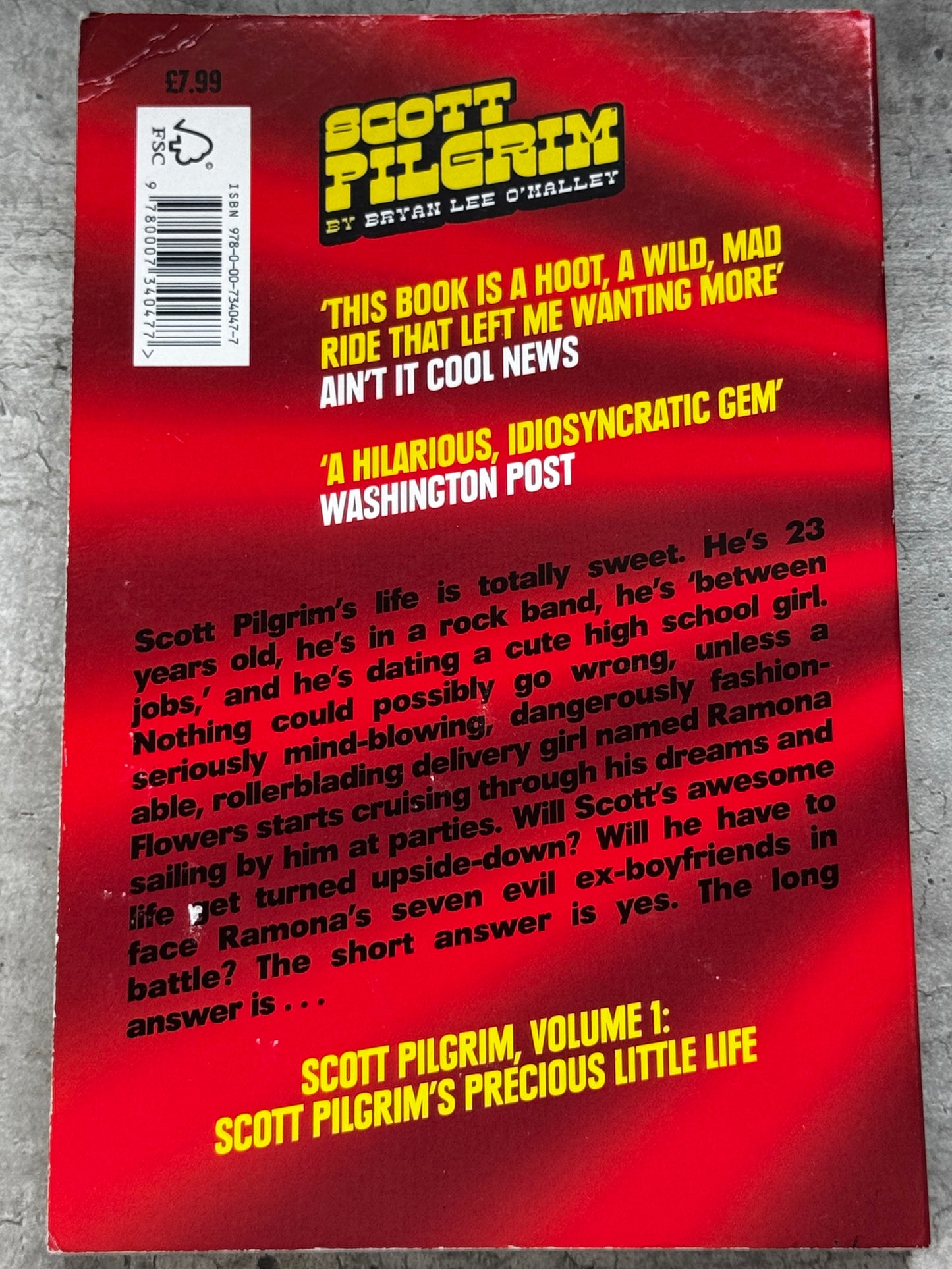 2010 - Scott Pilgrim #1 Var. GN - NM- - ENG 2