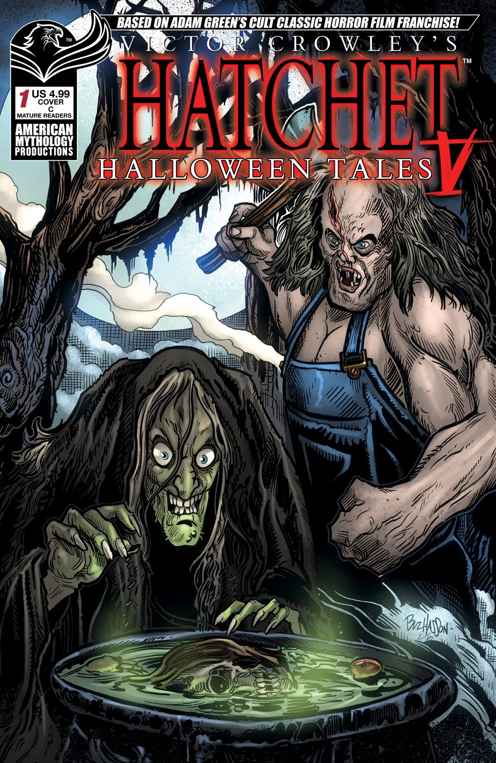 2023 - Victor Crowleys Hatchet Halloween Tales V #1 Var. C - M - ENG 1