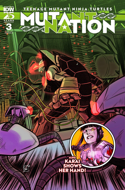 2025 - Teenage Mutant Ninja Turtles: Mutant Nation #3 Var. B - M - ENG 1