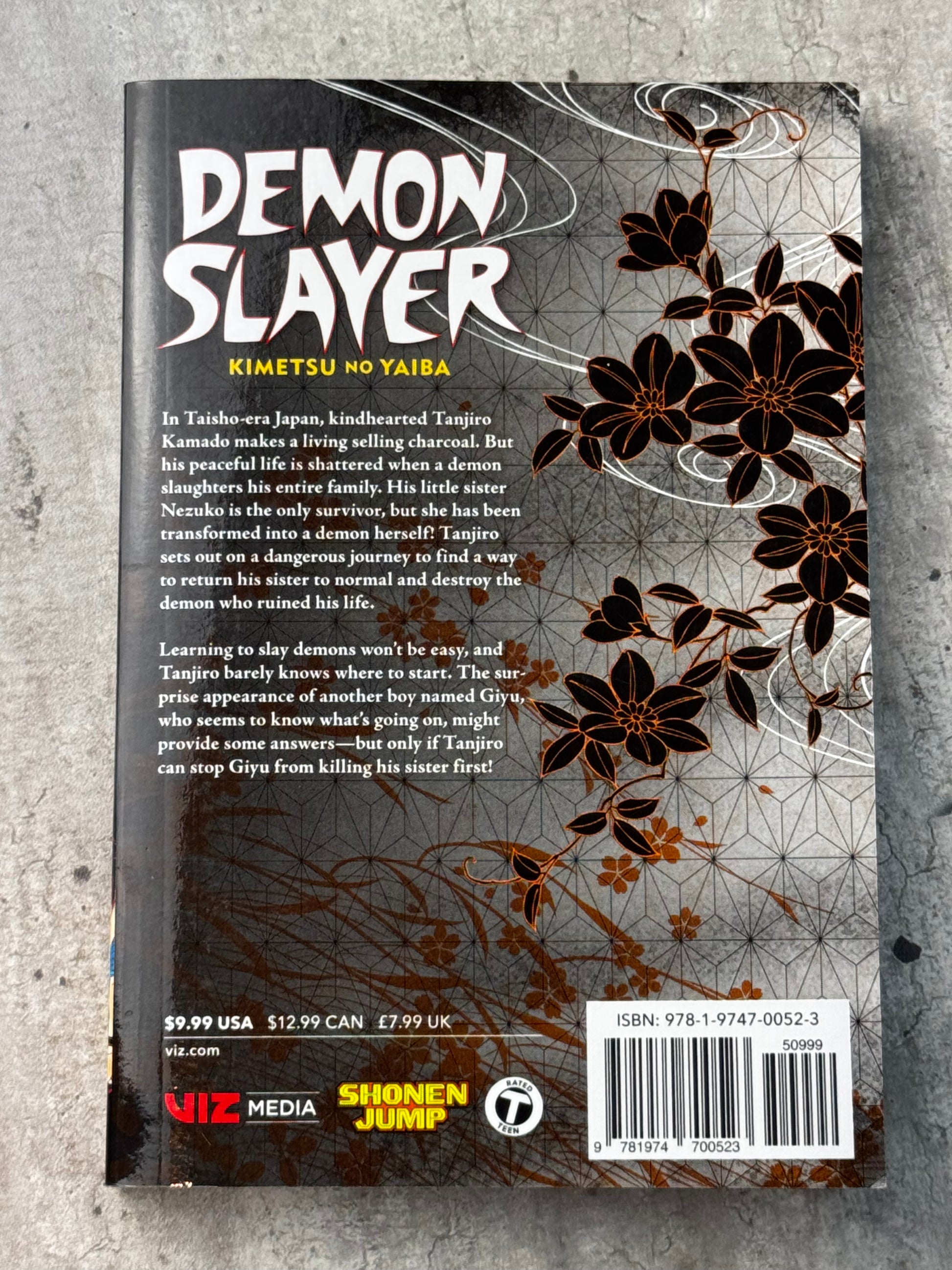 2018 - Demon Slayer Kimetsu No Yaiba #1 - NM - ENG 2