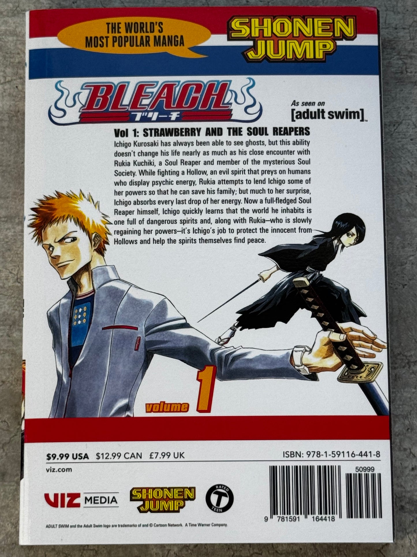 2004 - Bleach #1 - Strawberry and the Soul Reapers - M - ING