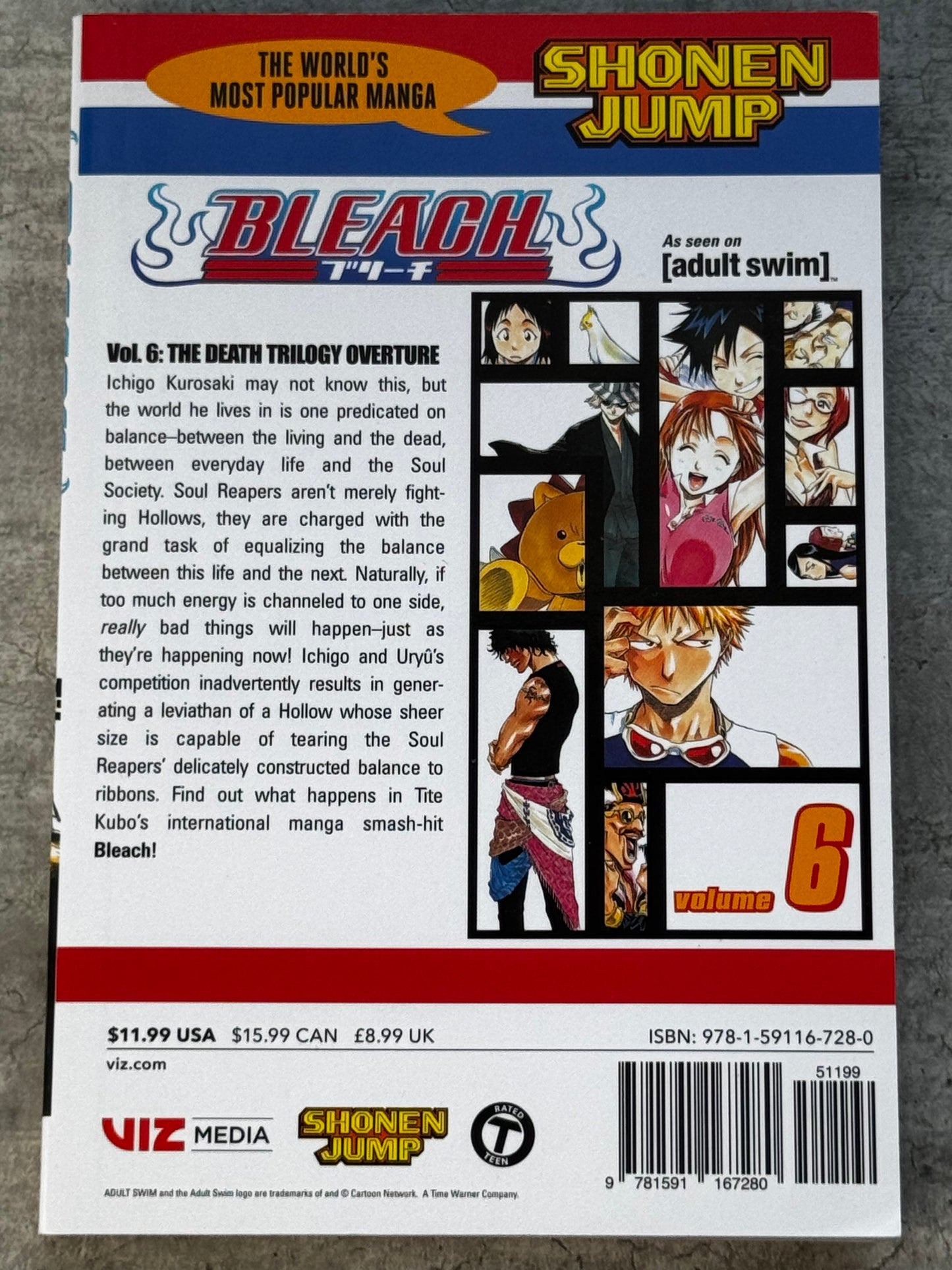 Bleach #6 - Obertura de la Trilogía de la Muerte - M - ING