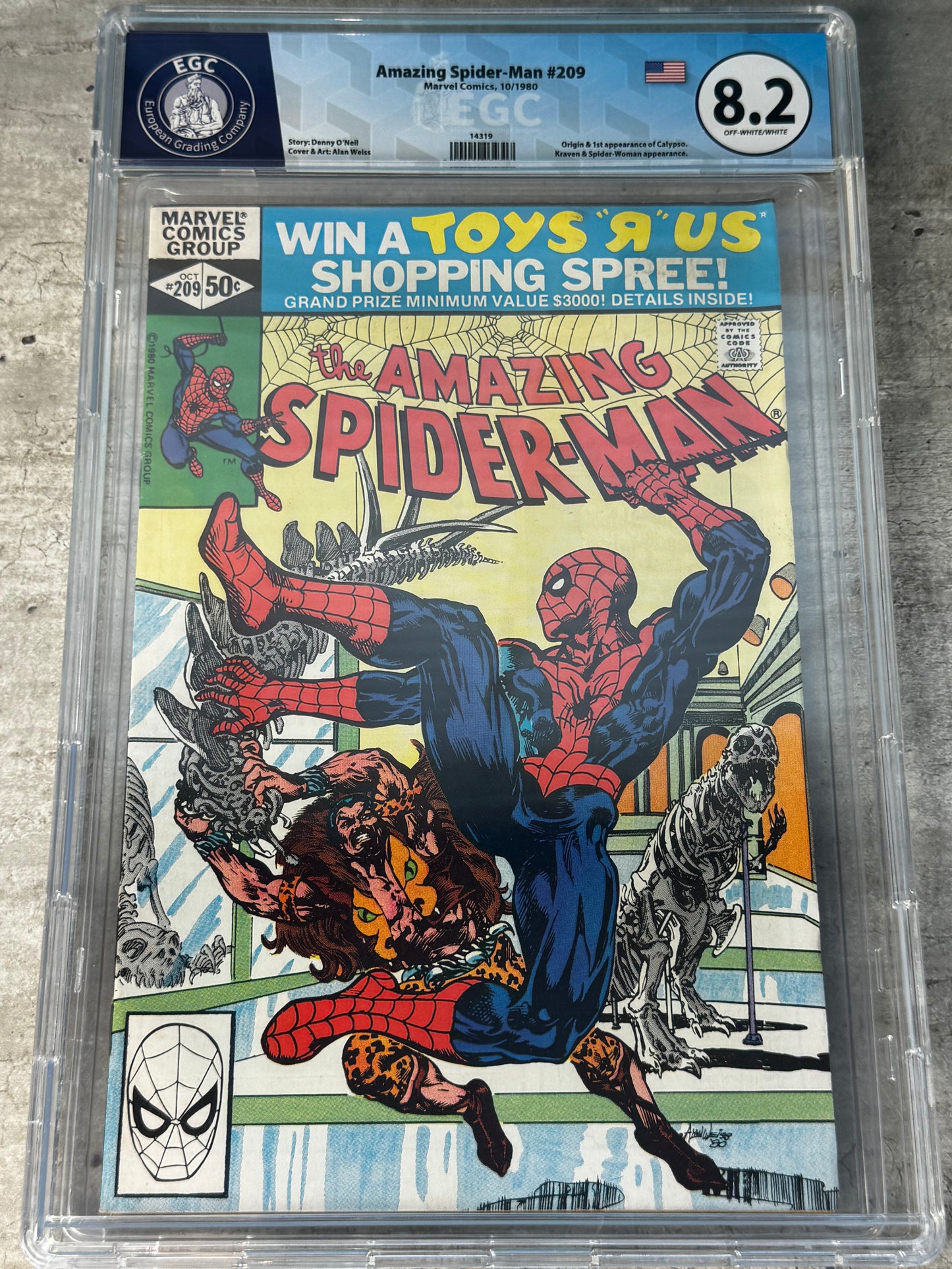 1980 - The Amazing Spider-Man, Vol. 1 #209 Var. A - VF - ENG 1