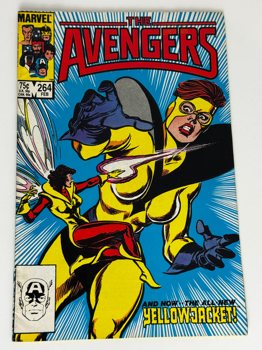 1985 - The Avengers, Vol. 1 #264 Var. A - Stings and Sorrows! - F/VF - ENG 1