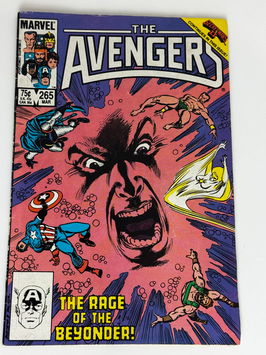 1985 - The Avengers, Vol. 1 #265 Var. A - Eve Of Destruction - F/VF - ENG 1